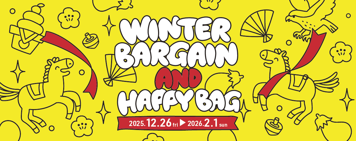 WINTER BARGAIN AND HAPPY